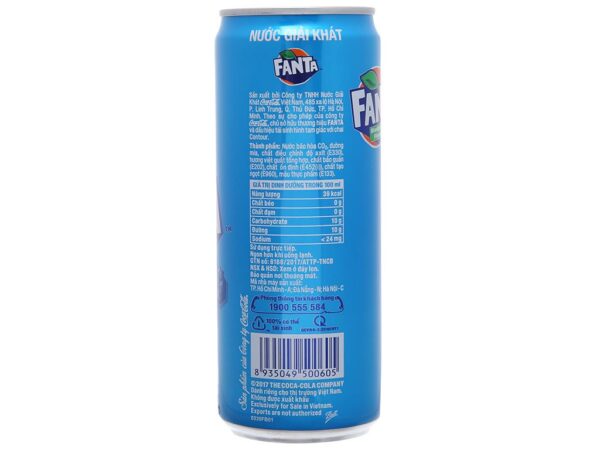 Fanta Blueberry Can 320ml H A G INTER CO LTD