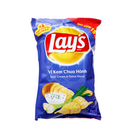 Lay's sour cream & onion