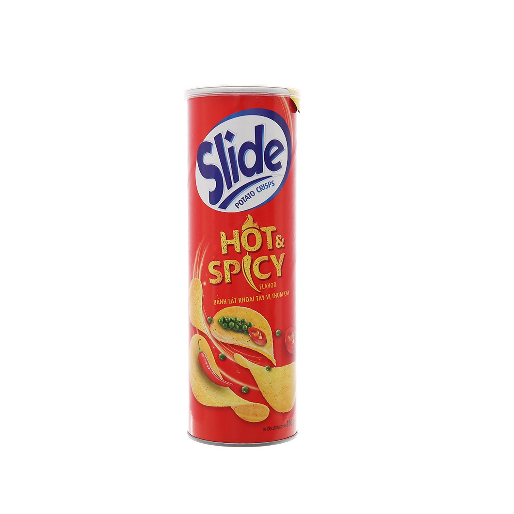 Slide potato chips hot & spicy 160g H.A.G INTER CO., LTD