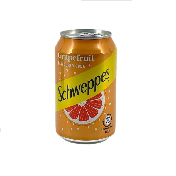 Schweppes grapefruit soda can 330ml H.A.G INTER CO., LTD