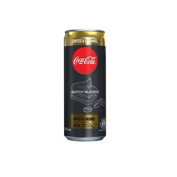 Coca Cola coffee plus caramel can 330ml H.A.G INTER CO., LTD