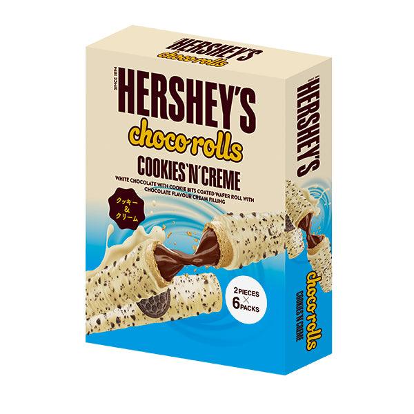 Hershey's Choco rolls cookies 'n' cream 2pieces* 6 packs H.A.G INTER